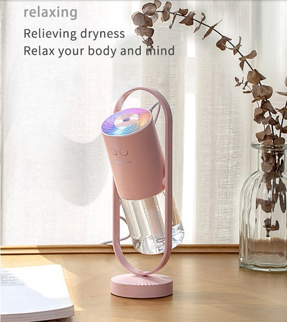 Magic Glow USB Humidifier & Air Purifier with Night Light