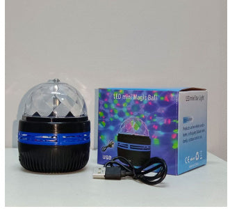 Galaxy Star LED Projector: Colorful Rotating Magic Light for Parties & Bedrooms