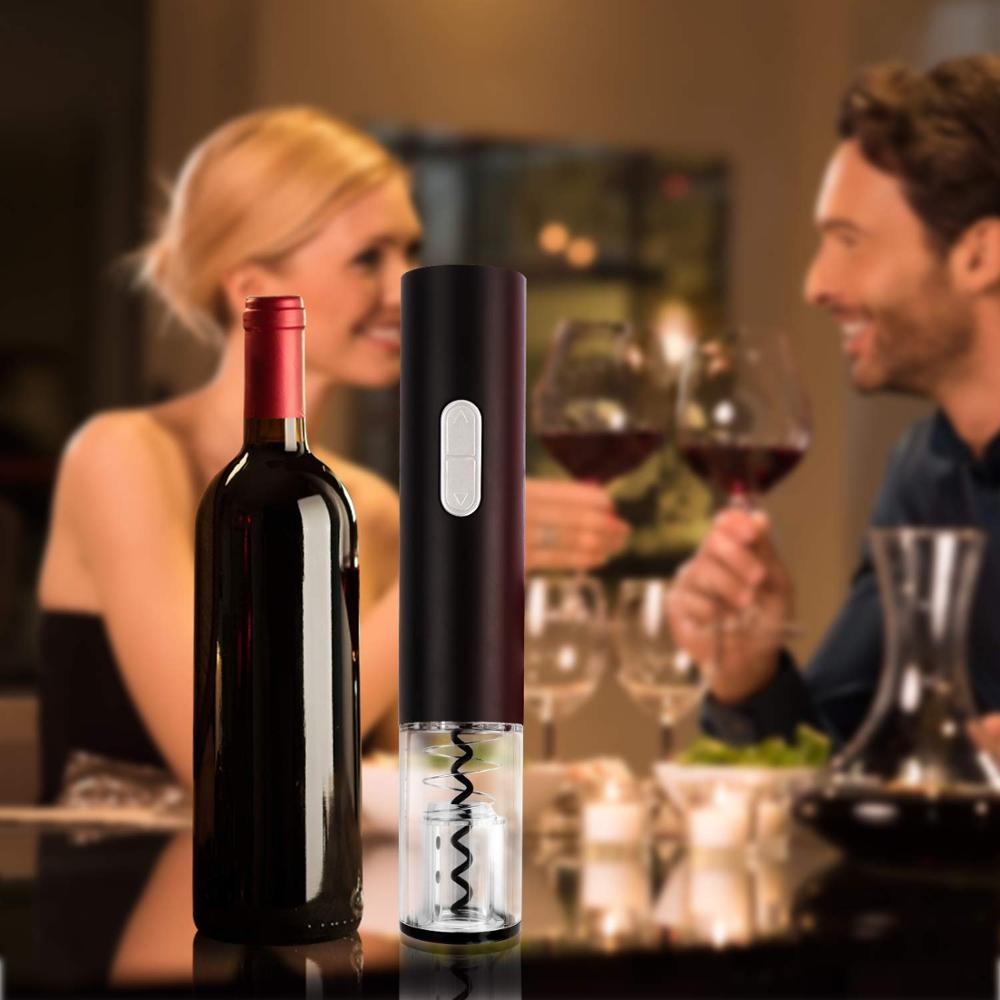 Electric Wine Opener Set: Seamless Cork Removal & Foil Cutter