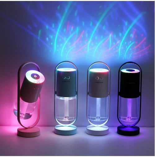 Magic Glow USB Humidifier & Air Purifier with Night Light