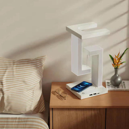 Levitating Wireless Charger Lamp: Illuminate and Float in Style