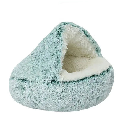 Cozy Plush Cat & Dog Bed