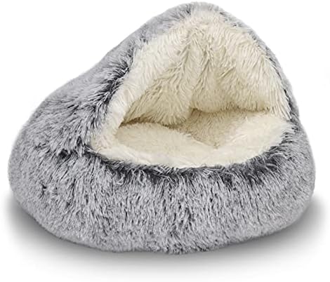 Cozy Plush Cat & Dog Bed