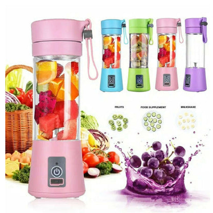 USB Rechargeable Portable Blender – Fresh Juice Anytime, Anywhere