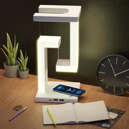 Levitating Wireless Charger Lamp: Illuminate and Float in Style