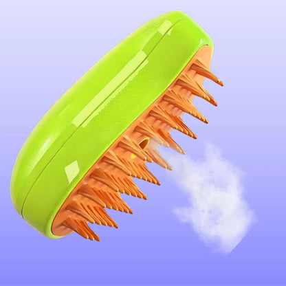 Pet Steam Grooming Brush